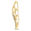 Thumbnail Image 2 of Diamond Necklace 1/6 ct tw 10K Yellow Gold