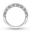 Thumbnail Image 1 of Scott Kay Diamond Anniversary Band 1/4 carat tw 14K White Gold