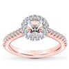 Thumbnail Image 0 of Scott Kay Diamond Ring Setting 3/8 ct tw Round 14K Rose Gold