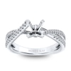 Thumbnail Image 1 of Scott Kay Diamond Ring Setting 1/4 ct tw Round 14K White Gold