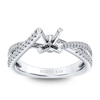 Thumbnail Image 0 of Scott Kay Diamond Ring Setting 1/4 ct tw Round 14K White Gold