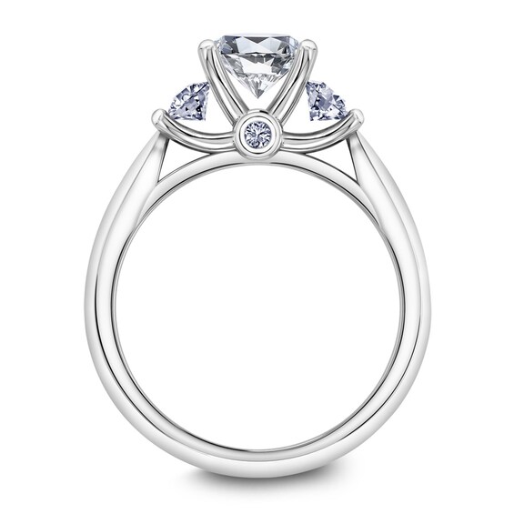 Scott Kay Ring Setting 1/3 ct tw Roundcut 14K White Gold Scott Kay Engagement and Wedding