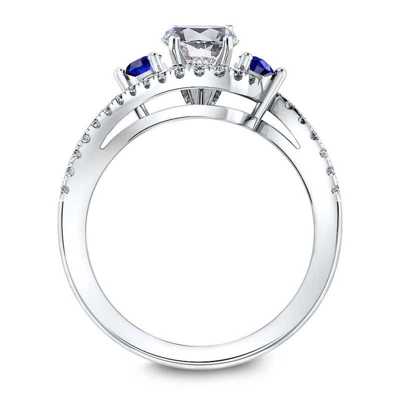 Main Image 2 of Scott Kay Diamond Ring Setting 1/5 ct tw 14K White Gold