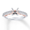Thumbnail Image 0 of Scott Kay Diamond Ring Setting 1/3 carat tw 14K Two-Tone Gold