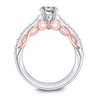 Thumbnail Image 2 of Scott Kay Diamond Ring Setting 1/3 carat tw 14K Two-Tone Gold
