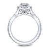 Thumbnail Image 2 of Scott Kay Diamond Ring Setting 1/3 ct tw Round 14K White Gold
