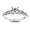Thumbnail Image 0 of Scott Kay Ring Setting 1/4 ct tw Round-cut 14K White Gold