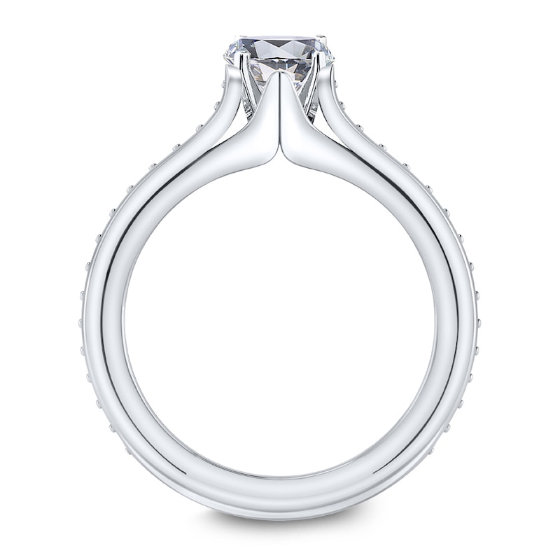 Main Image 2 of Scott Kay Ring Setting 1/3 ct tw Diamonds 14K White Gold