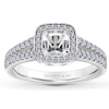 Thumbnail Image 0 of Scott Kay Ring Setting 3/8 ct tw Diamonds 14K White Gold