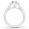 Thumbnail Image 2 of Scott Kay Ring Setting 3/8 ct tw Diamonds 14K White Gold