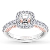 Thumbnail Image 1 of Scott Kay Ring Setting 1/2 ct tw Diamonds 14K Two-Tone Gold