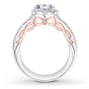 Thumbnail Image 2 of Scott Kay Ring Setting 1/2 ct tw Diamonds 14K Two-Tone Gold