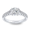 Thumbnail Image 3 of Scott Kay Ring Setting 1/3 ct tw Diamonds 14K White Gold