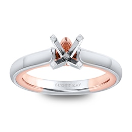 Scott Kay Ring Setting 14K Two-Tone Gold