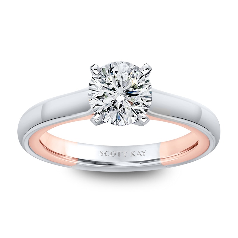 Main Image 3 of Scott Kay Ring Setting 14K Two-Tone Gold