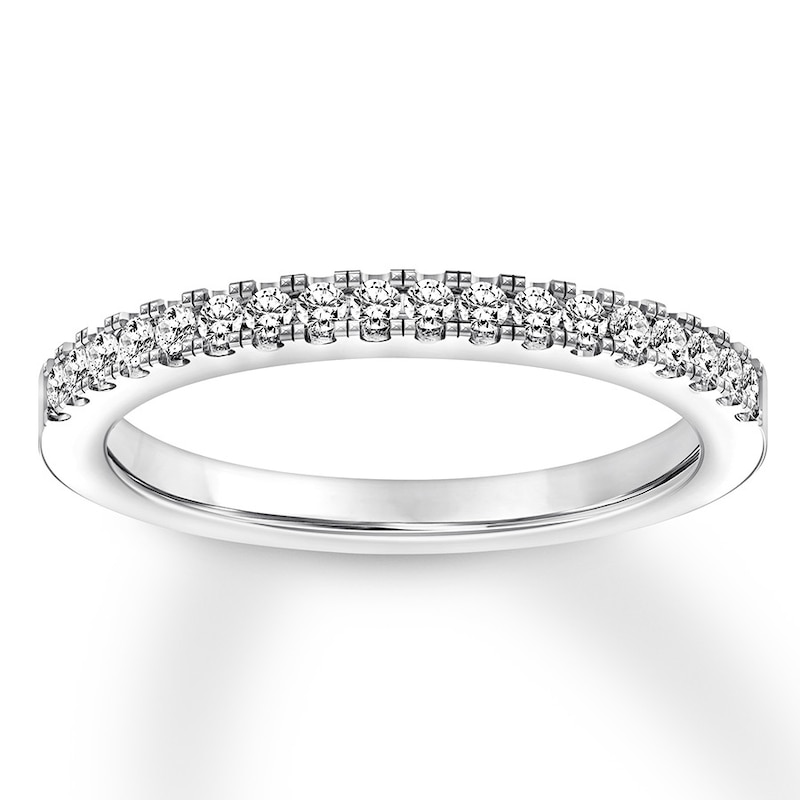 Main Image 1 of Scott Kay Diamond Anniversary Band 1/4 carat tw 14K White Gold