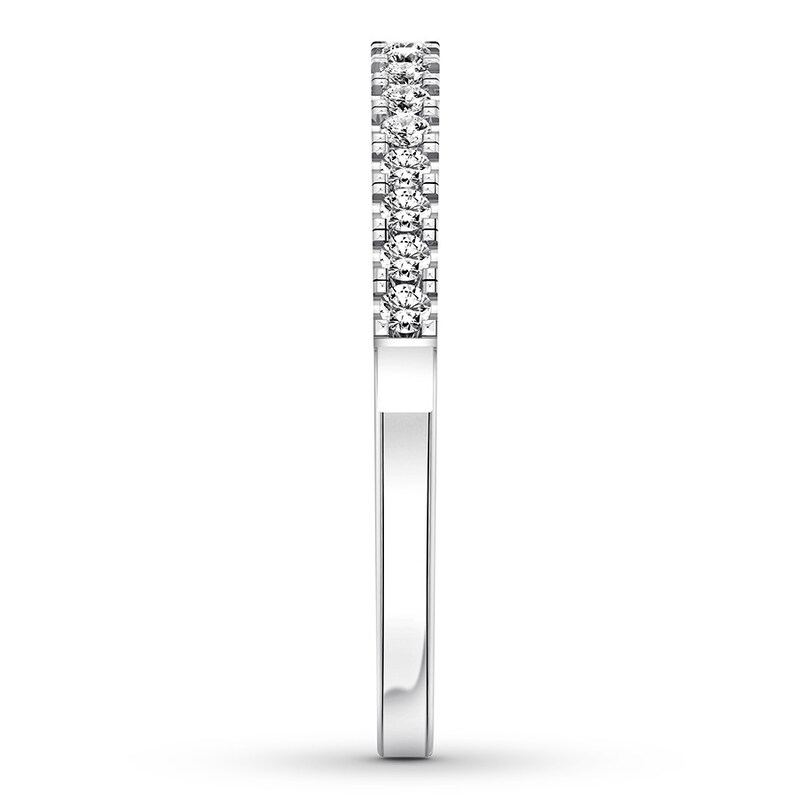 Main Image 3 of Scott Kay Diamond Anniversary Band 1/4 carat tw 14K White Gold