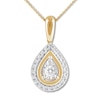 Thumbnail Image 0 of Diamond Editions Necklace 1/5 ct tw 10K Yellow Gold