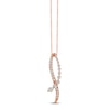 Thumbnail Image 1 of Le Vian Diamond Necklace 7/8 ct tw 14K Strawberry Gold