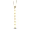Thumbnail Image 0 of Shy Creation Necklace 1/10 ct tw Diamonds 14K Yellow Gold SC55007279