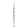 Thumbnail Image 2 of Shy Creation Diamond Feather Necklace 1/4 ct tw 14K White Gold Adj. SC55006044