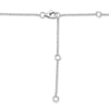 Thumbnail Image 3 of Shy Creation Diamond Feather Necklace 1/4 ct tw 14K White Gold Adj. SC55006044