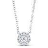 Thumbnail Image 1 of Shy Creation Diamond Necklace 1/8 ct tw 14K White Gold SC55002695