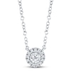 Thumbnail Image 0 of Shy Creation Diamond Necklace 1/8 ct tw 14K White Gold SC55002695