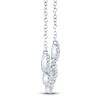 Thumbnail Image 1 of Shy Creation Diamond Necklace 1/2 carat tw 14K White Gold SC55004004V2