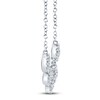 Thumbnail Image 1 of Shy Creation Diamond Necklace 1/2 carat tw 14K White Gold SC55004004V2