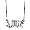 Thumbnail Image 1 of House of Virtruve Necklace 1/4 ct tw Diamonds Sterling Silver