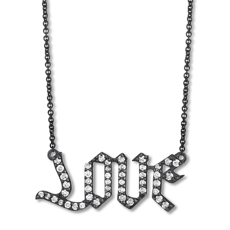 House of Virtruve Necklace 1/4 ct tw Diamonds Sterling Silver