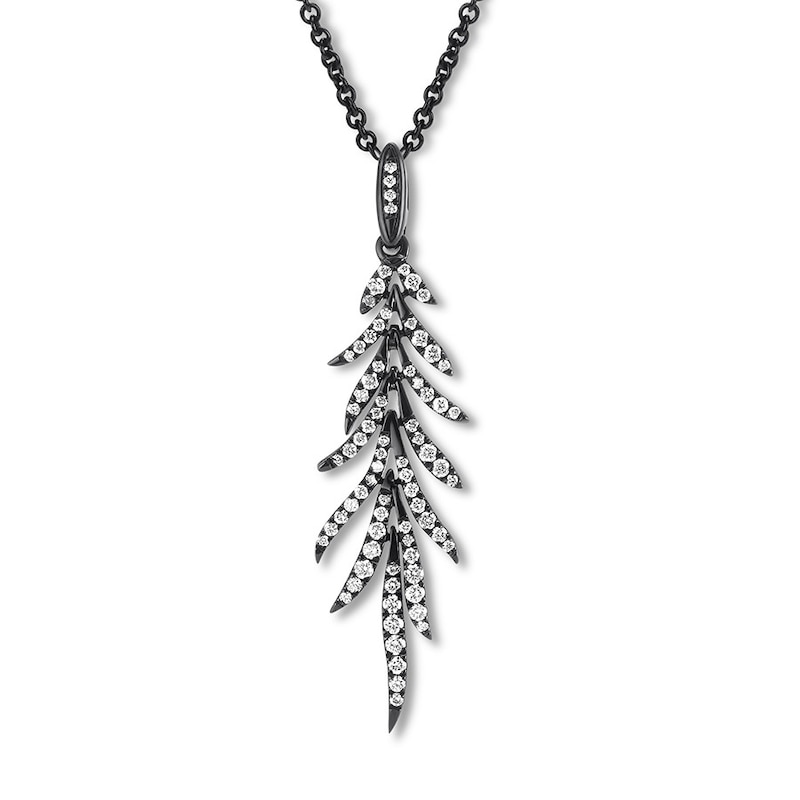 House of Virtruve Necklace 1/2 ct tw Diamonds Sterling Silver