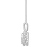Thumbnail Image 2 of Colorless Diamond Necklace 1 carat tw Round 14K White Gold
