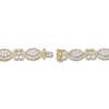 Thumbnail Image 2 of Diamond Bracelet 3-1/2 carats tw Round 14K Yellow Gold
