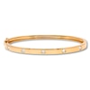 Thumbnail Image 0 of Shy Creation Bezel-set Diamond Bangle 1/3 ct tw 14K Yellow Gold SC55004067ZS