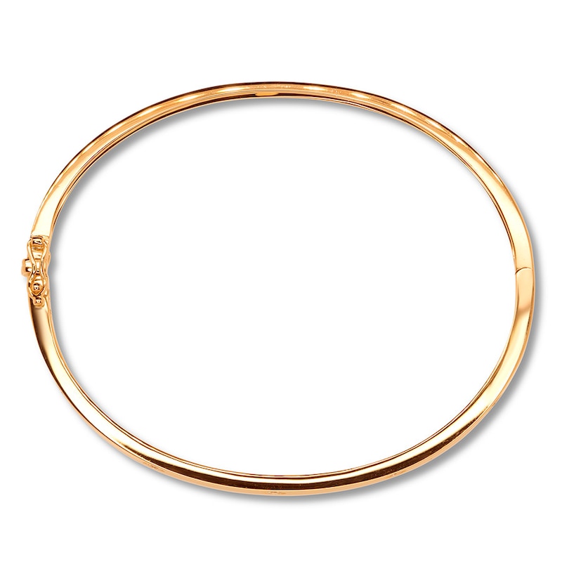 Main Image 3 of Shy Creation Bezel-set Diamond Bangle 1/3 ct tw 14K Yellow Gold SC55004067ZS