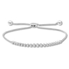 Thumbnail Image 0 of Diamond Bolo Bracelet 1/4 carat tw Round 10K White Gold