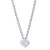 Thumbnail Image 0 of THE LEO First Light Diamond Solitaire Necklace 1/4 carat Round 14K White Gold (I1/I)