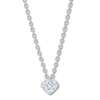 Thumbnail Image 1 of THE LEO First Light Diamond Solitaire Necklace 1/4 carat Round 14K White Gold (I1/I)