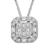 Thumbnail Image 1 of Diamond Necklace 1 carat tw 14K White Gold