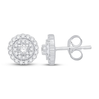 Colorless Diamond Earrings 1/2 ct tw 14K White Gold | Jared