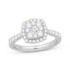Thumbnail Image 0 of Colorless Diamond Ring 1 ct tw Round-cut 14K White Gold