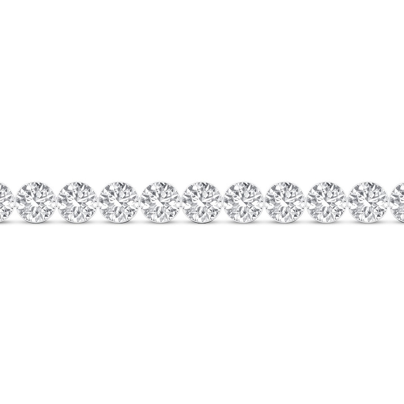 Diamond Bolo Bracelet 2 ct tw Round-cut 14K White Gold