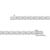 Thumbnail Image 1 of Diamond Bracelet 3 ct tw Round 14K White Gold