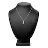 Thumbnail Image 3 of Diamond Necklace 3/8 ct tw Round 14K White Gold