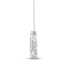 Thumbnail Image 3 of Diamond Heart Necklace 1/4 ct 14K White Gold