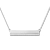 Thumbnail Image 1 of Diamond Bar Love Necklace 1/20 Carat tw Sterling Silver
