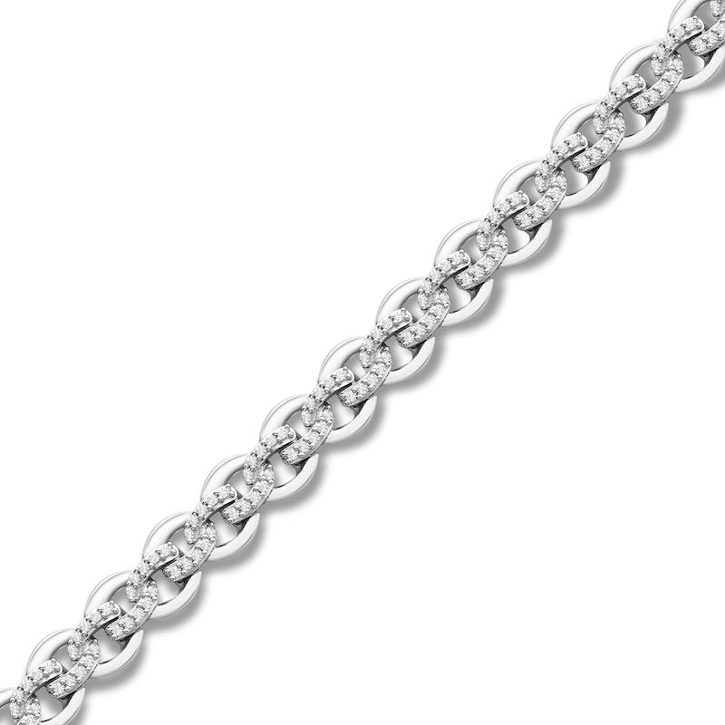 Diamond Bracelet 1 ct tw Round Sterling Silver