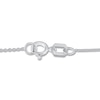 Thumbnail Image 4 of Diamond Heart Necklace 1/10 ct tw Round 10K White Gold